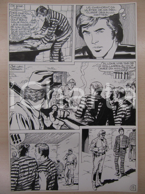 1990 BD WESTERN FRANCE BILLY BOYD N° 2 El Cobra! tav.19 Original BERNASCONI LUBE 1990 BD WESTERN FRANCE BILLY BOYD N° 2 El Cobra! tav.19 Original BERNASCONI LUBE